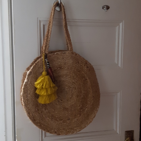 Jute Beach Bag - Picture 2 of 2